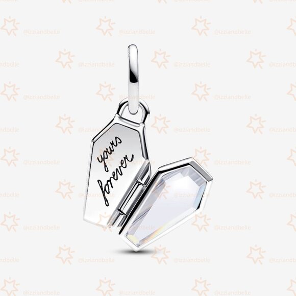 Pandora Openable Glow-in-the-dark Coffin Charm - Picture 2 of 4